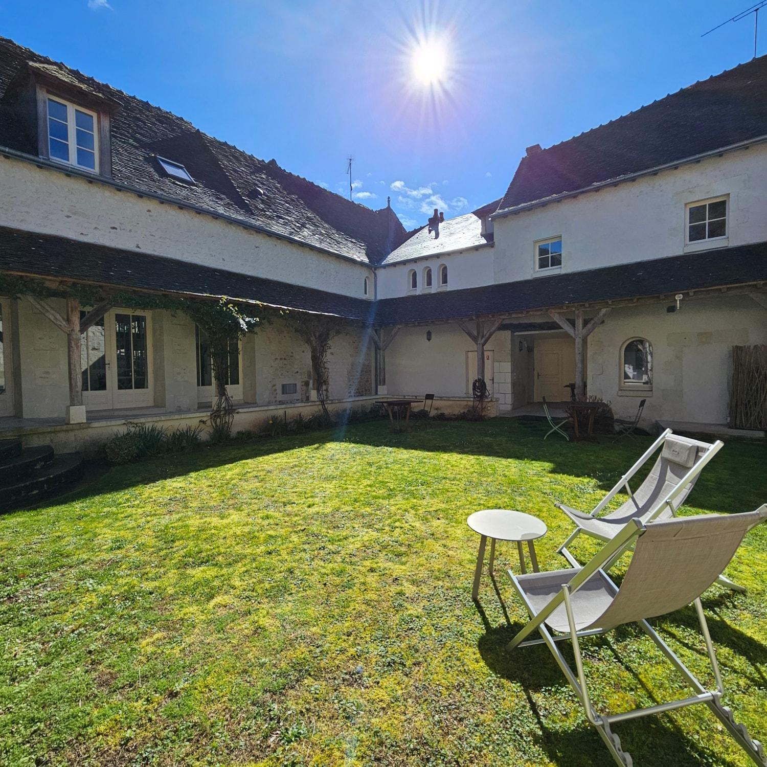 Logis Hotel Restaurant Relais De La Mothe Yzeures-sur-Creuse Exteriör bild