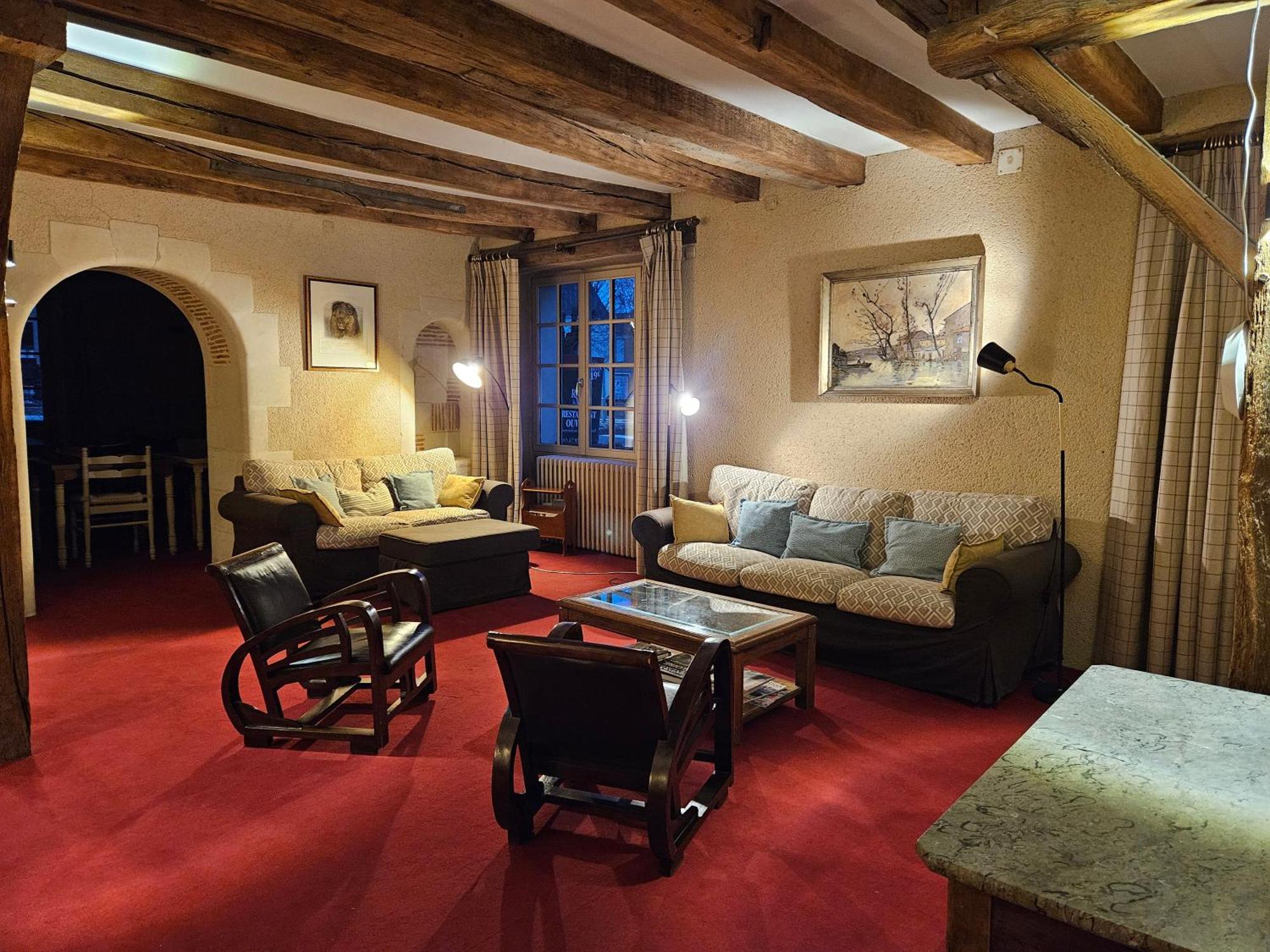 Logis Hotel Restaurant Relais De La Mothe Yzeures-sur-Creuse Exteriör bild